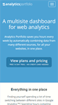 Mobile Screenshot of analyticsportfolio.com